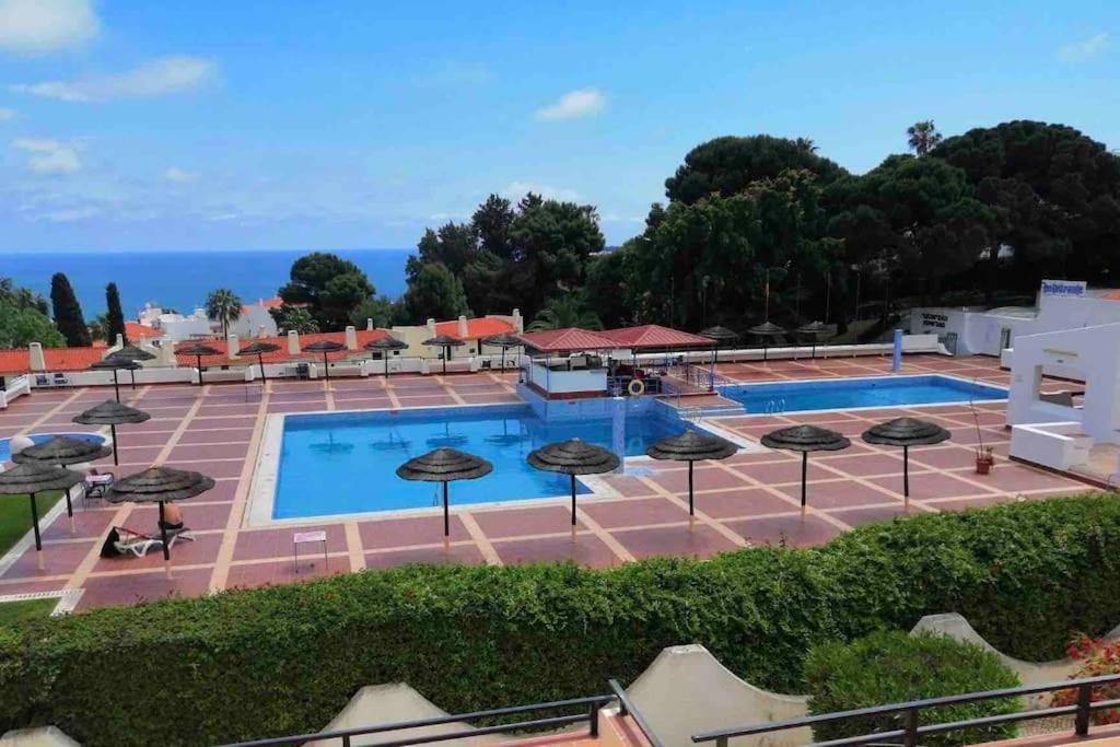 Studio With Great Sea View, Near The Beach, With Ac And Pools Albufeira Kültér fotó