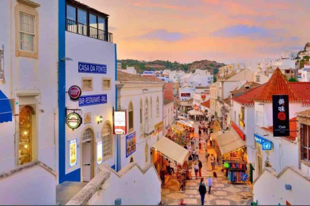Studio With Great Sea View, Near The Beach, With Ac And Pools Albufeira Kültér fotó